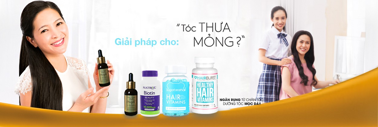 Tóc đẹp, bóng khỏe